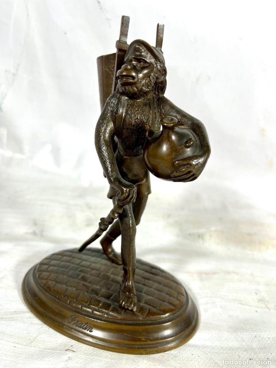 Antiguidades: CHRISTOPHE FRATIN (1801-1864) - ESCULTURA, CERILLERO