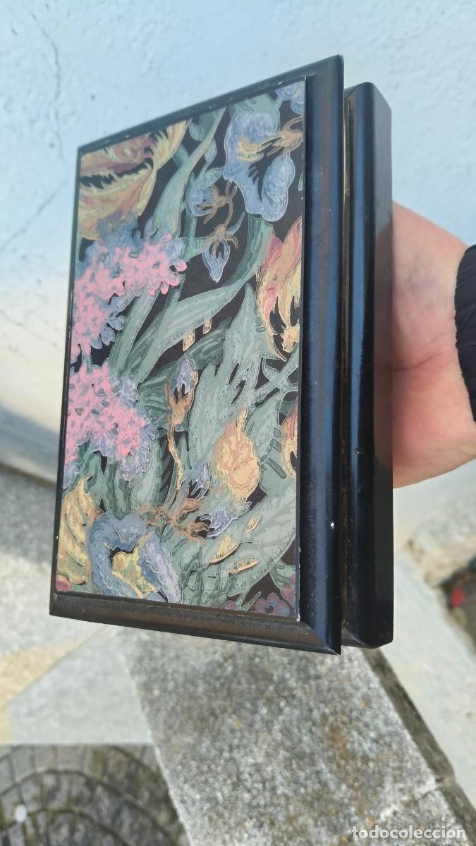 Antig&uuml;edades: Coffret a bijoux bois laqu&eacute; de chine - Foto 1