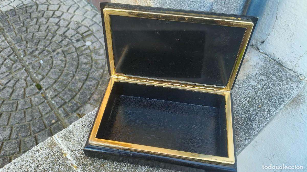 Antig&uuml;edades: Coffret a bijoux bois laqu&eacute; de chine - Foto 2