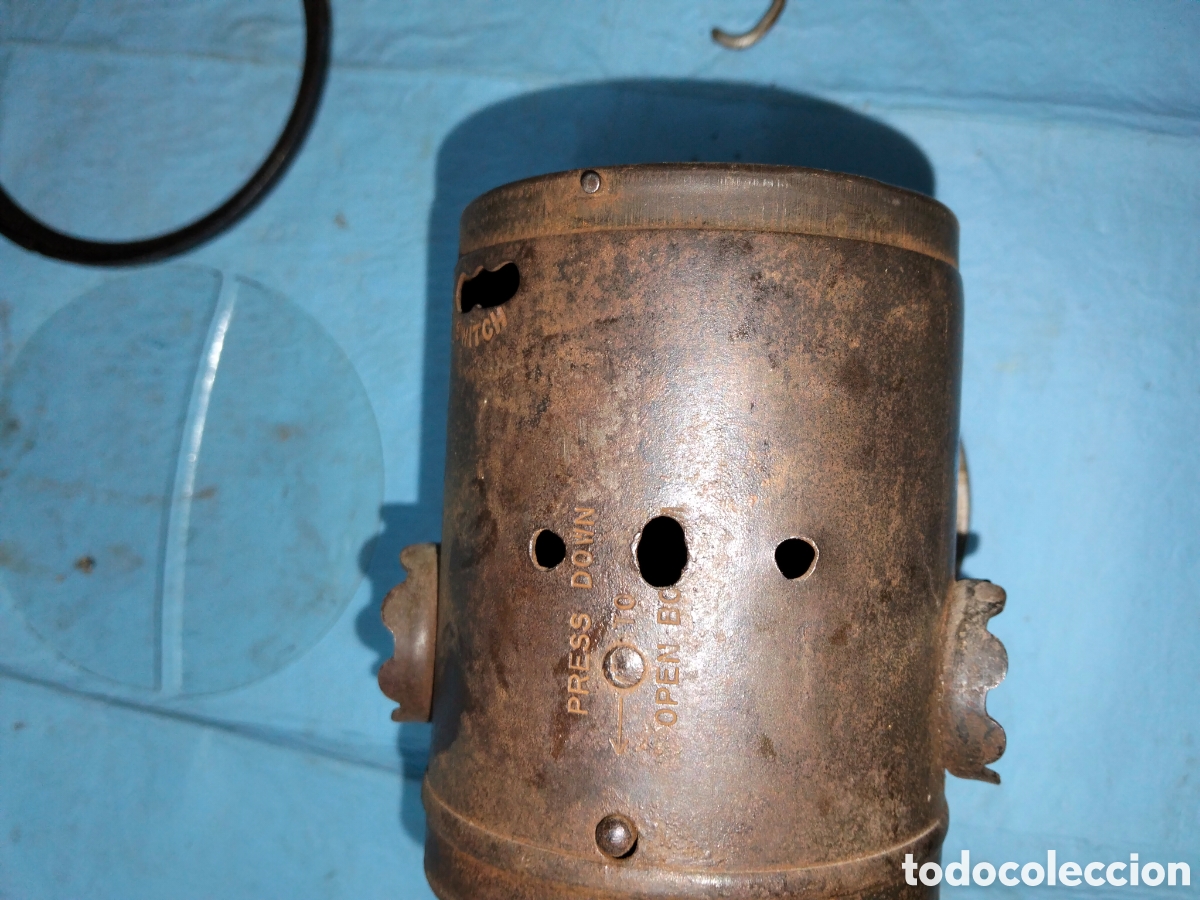 Antig&uuml;edades: ANTIGUO FAROL TIPO LINTERNA - Foto 7