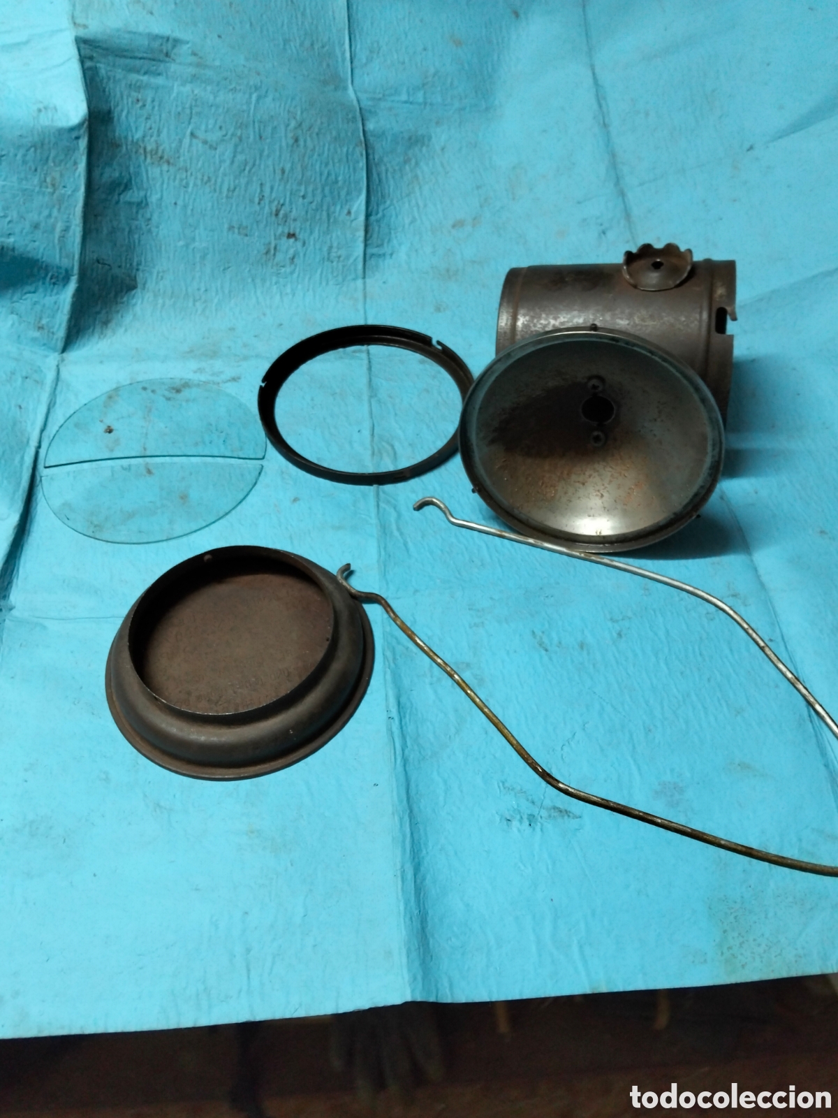 Antig&uuml;edades: ANTIGUO FAROL TIPO LINTERNA - Foto 11