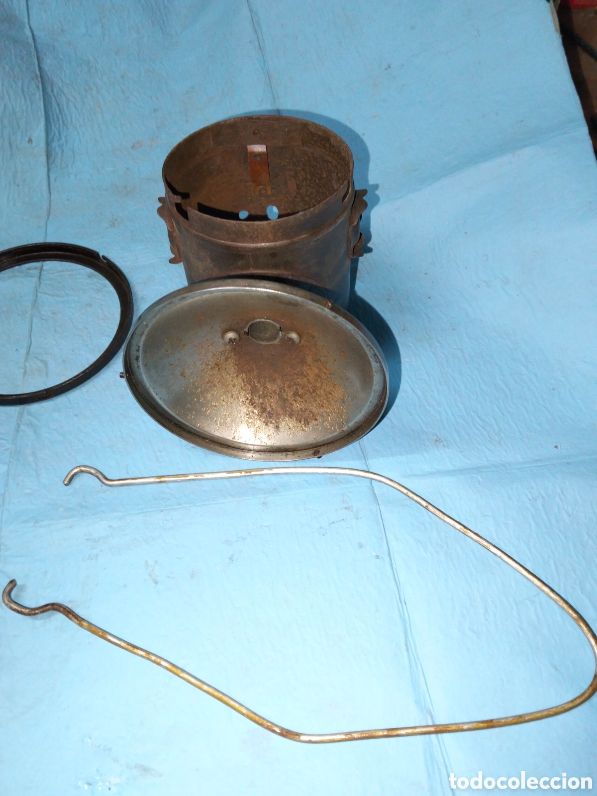 Antig&uuml;edades: ANTIGUO FAROL TIPO LINTERNA - Foto 13