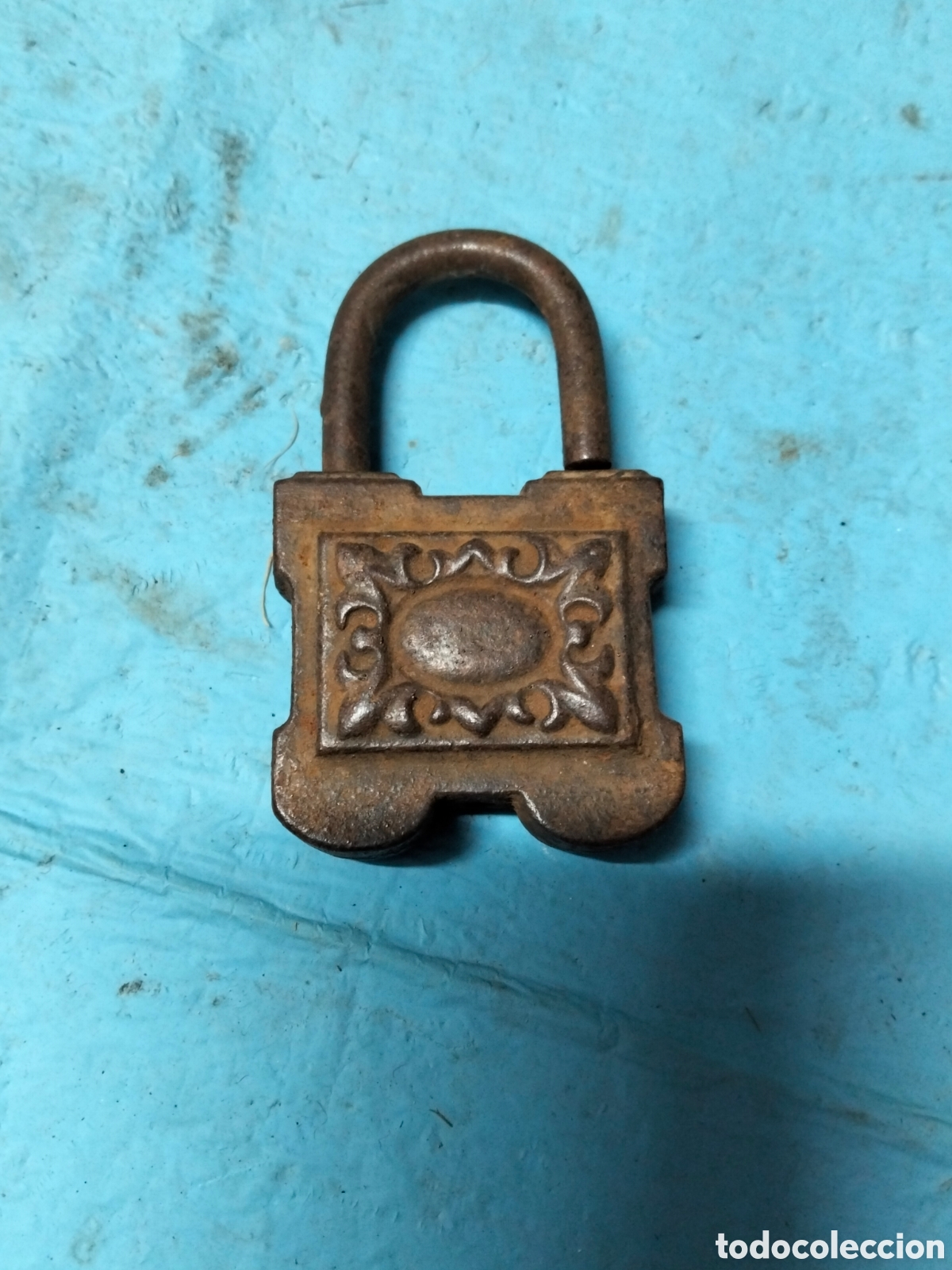 Antig&uuml;edades: ANTIGUO CANDADO SIN LLAVE - Foto 2
