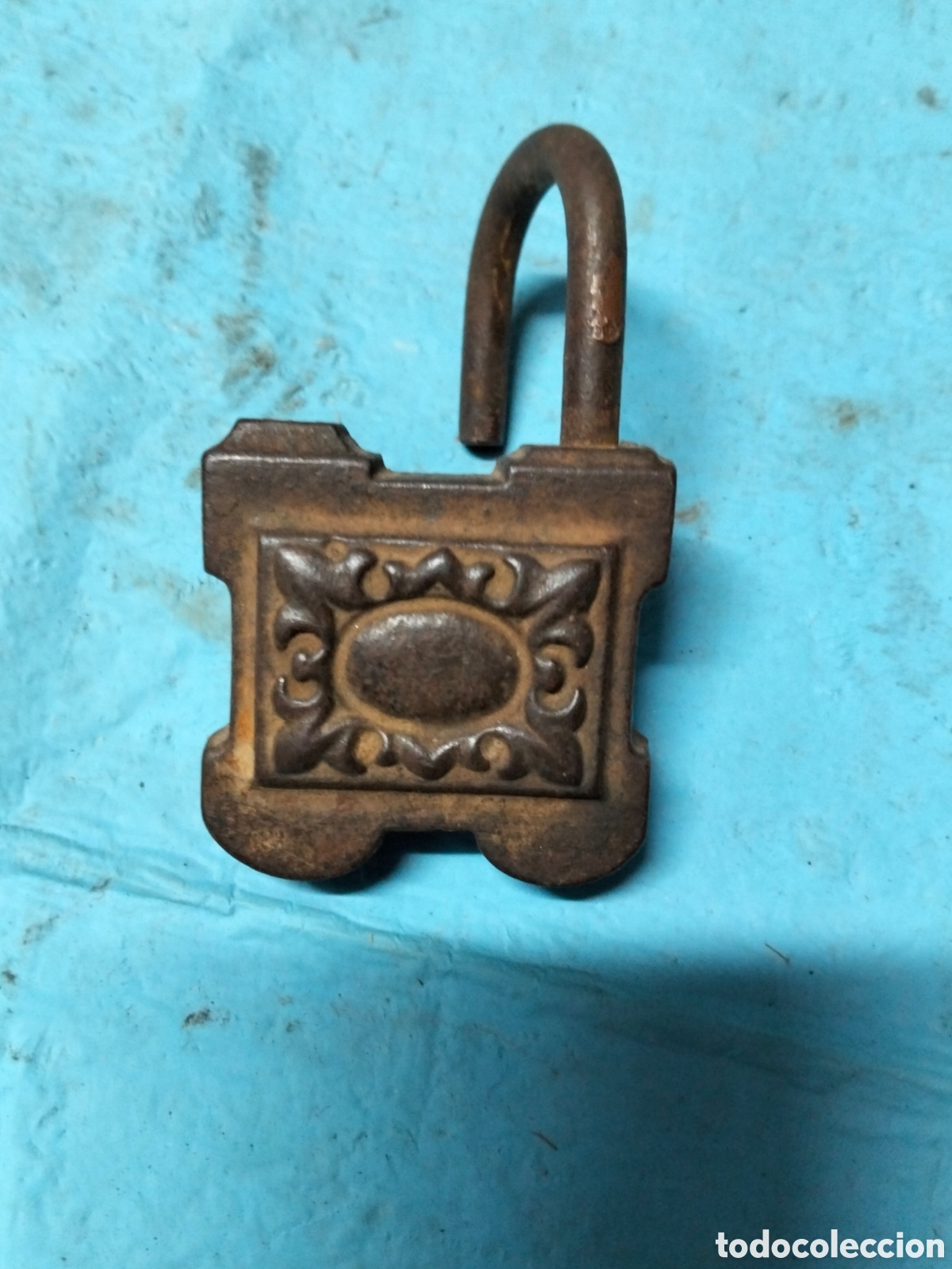 Antig&uuml;edades: ANTIGUO CANDADO SIN LLAVE - Foto 1