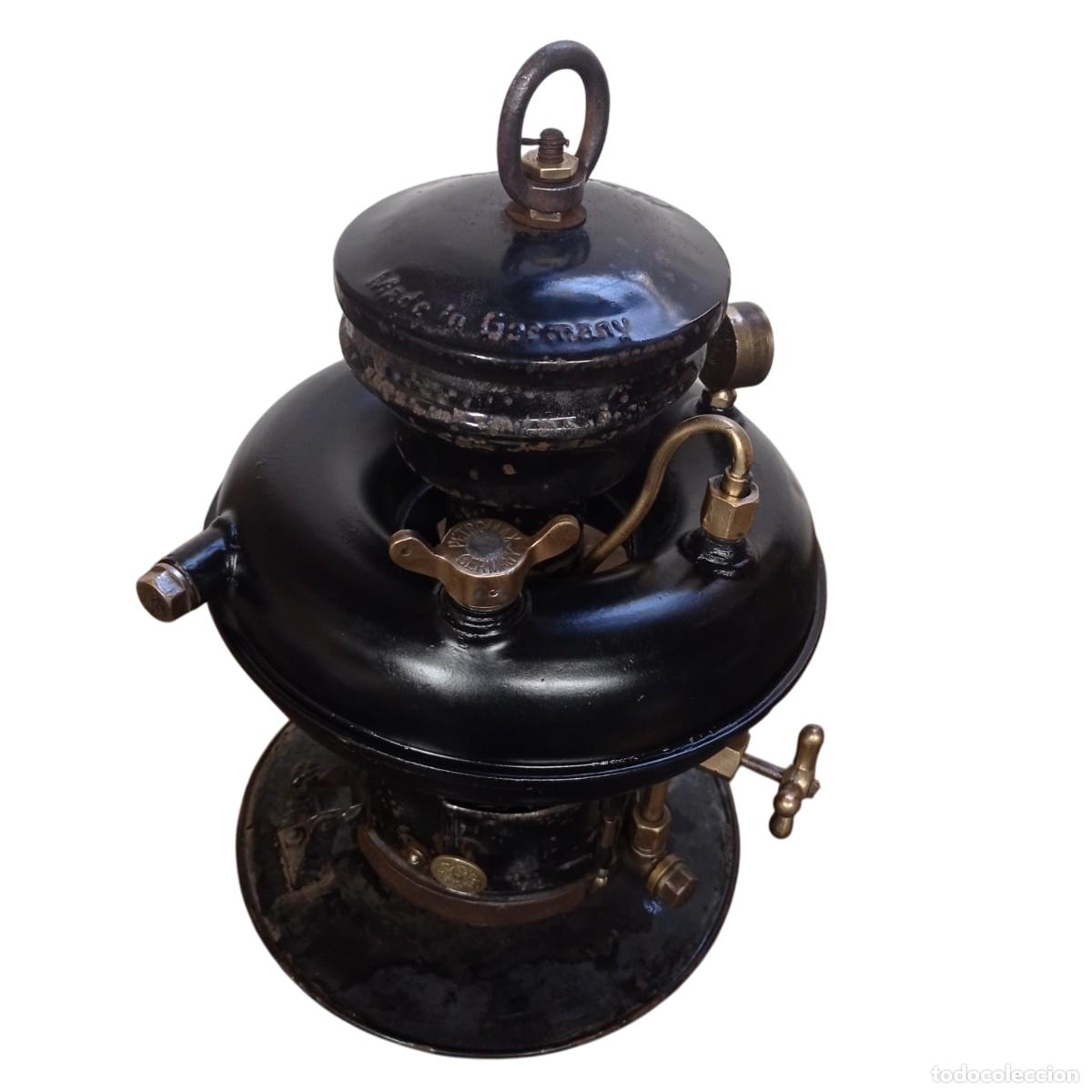 Antig&uuml;edades: LAMPARA ANTIGUA PETROMAX - Foto 2