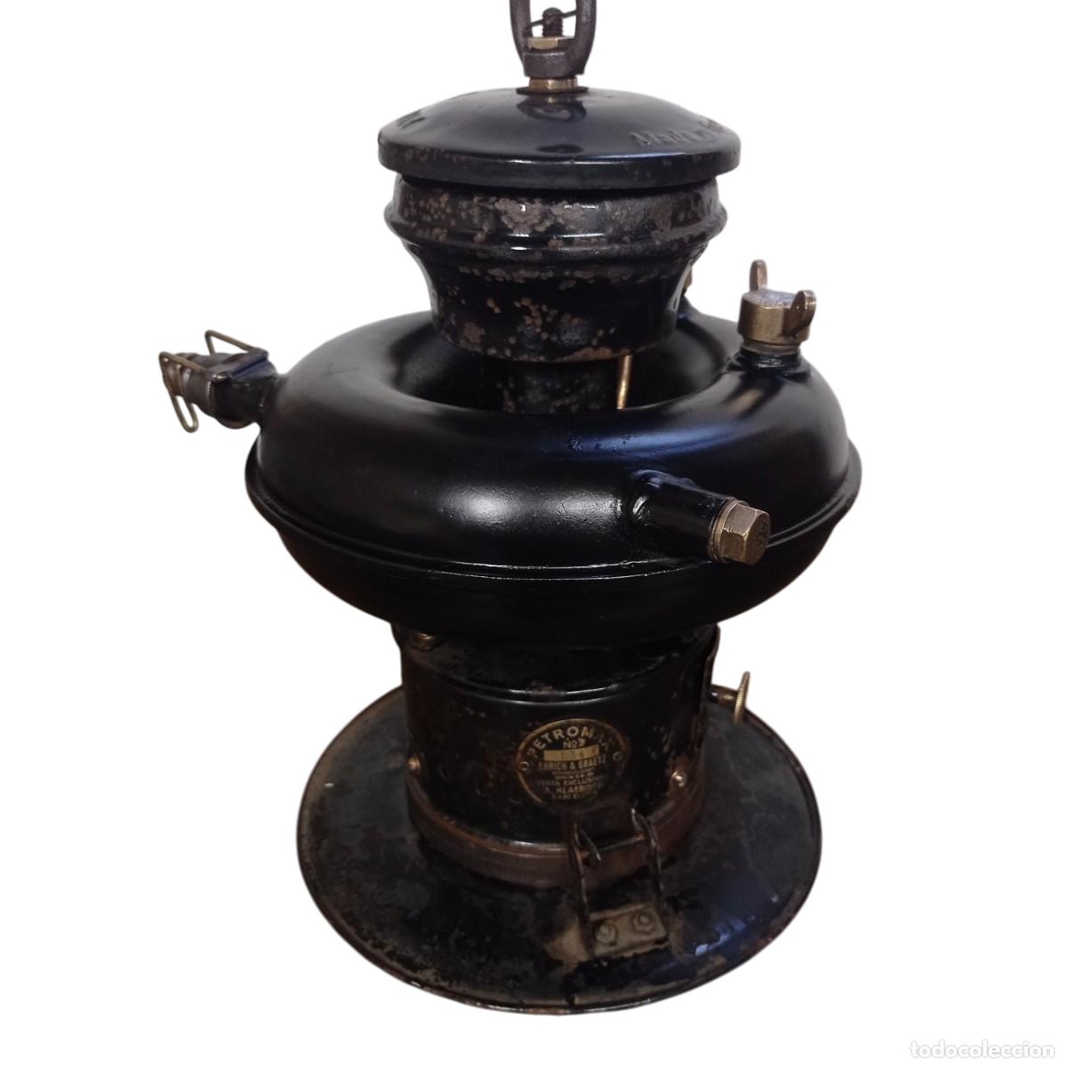 Antig&uuml;edades: LAMPARA ANTIGUA PETROMAX - Foto 1