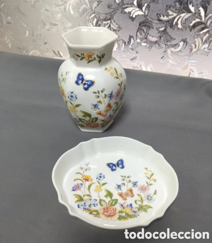 Antig&uuml;edades: Conjunto Aynsley Porcelana Inglesa