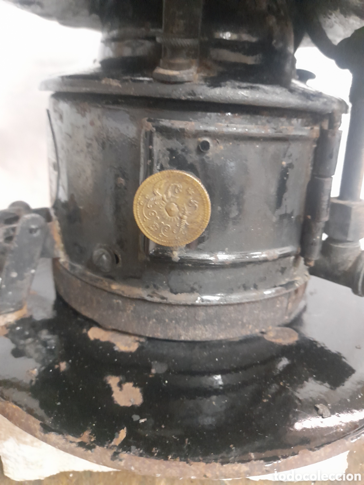 Antig&uuml;edades: LAMPARA FAROL PETROMAX 834 - Foto 2