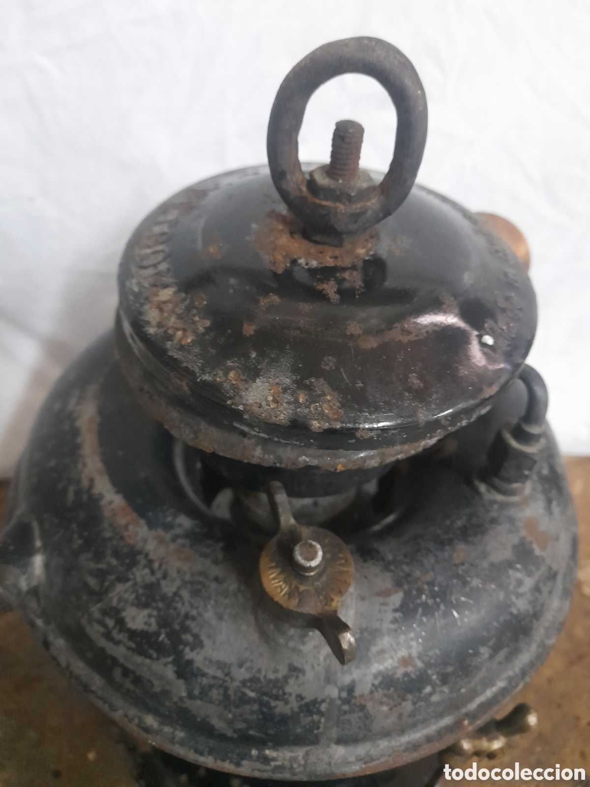 Antig&uuml;edades: LAMPARA FAROL PETROMAX 834 - Foto 3