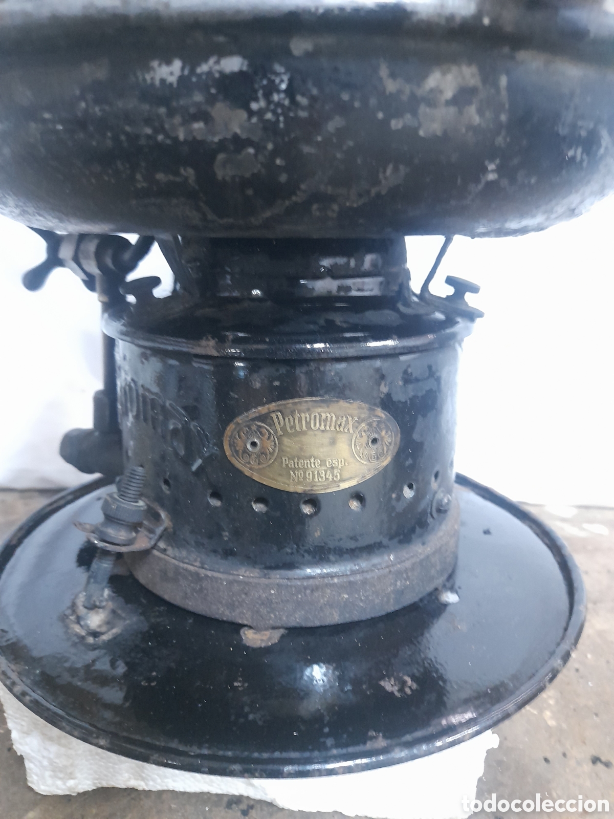 Antig&uuml;edades: LAMPARA FAROL PETROMAX 834 - Foto 7
