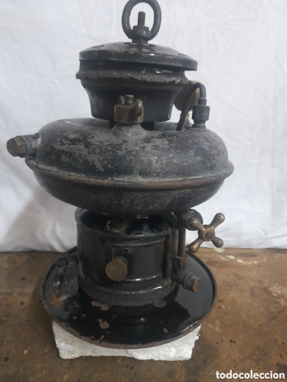 Antig&uuml;edades: LAMPARA FAROL PETROMAX 834 - Foto 1