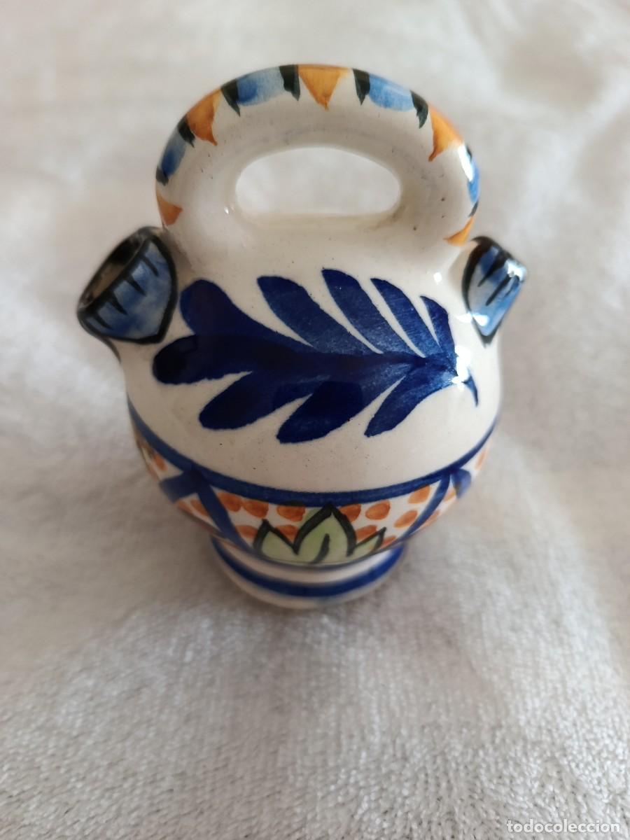 Antig&uuml;edades: MINI BOTIJO CER&Aacute;MICA (10 cm aprox) - Foto 1