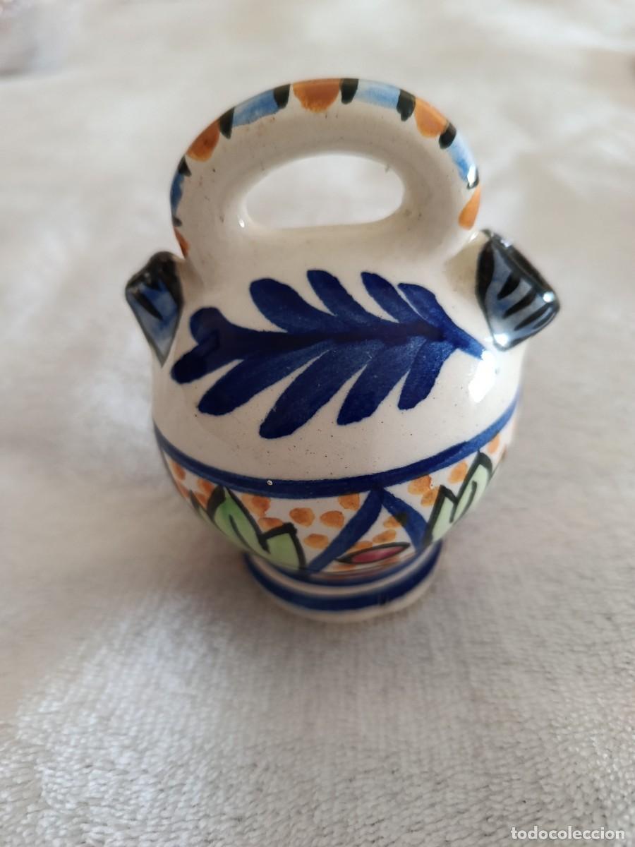 Antig&uuml;edades: MINI BOTIJO CER&Aacute;MICA (10 cm aprox) - Foto 2