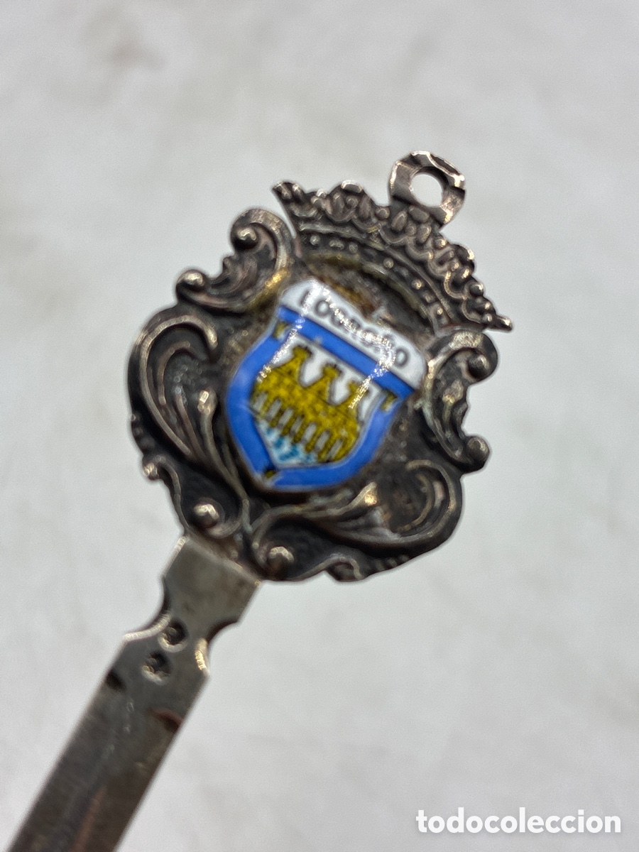 Antig&uuml;edades: Abrecartas con escudo de Logro&ntilde;o. - Foto 5