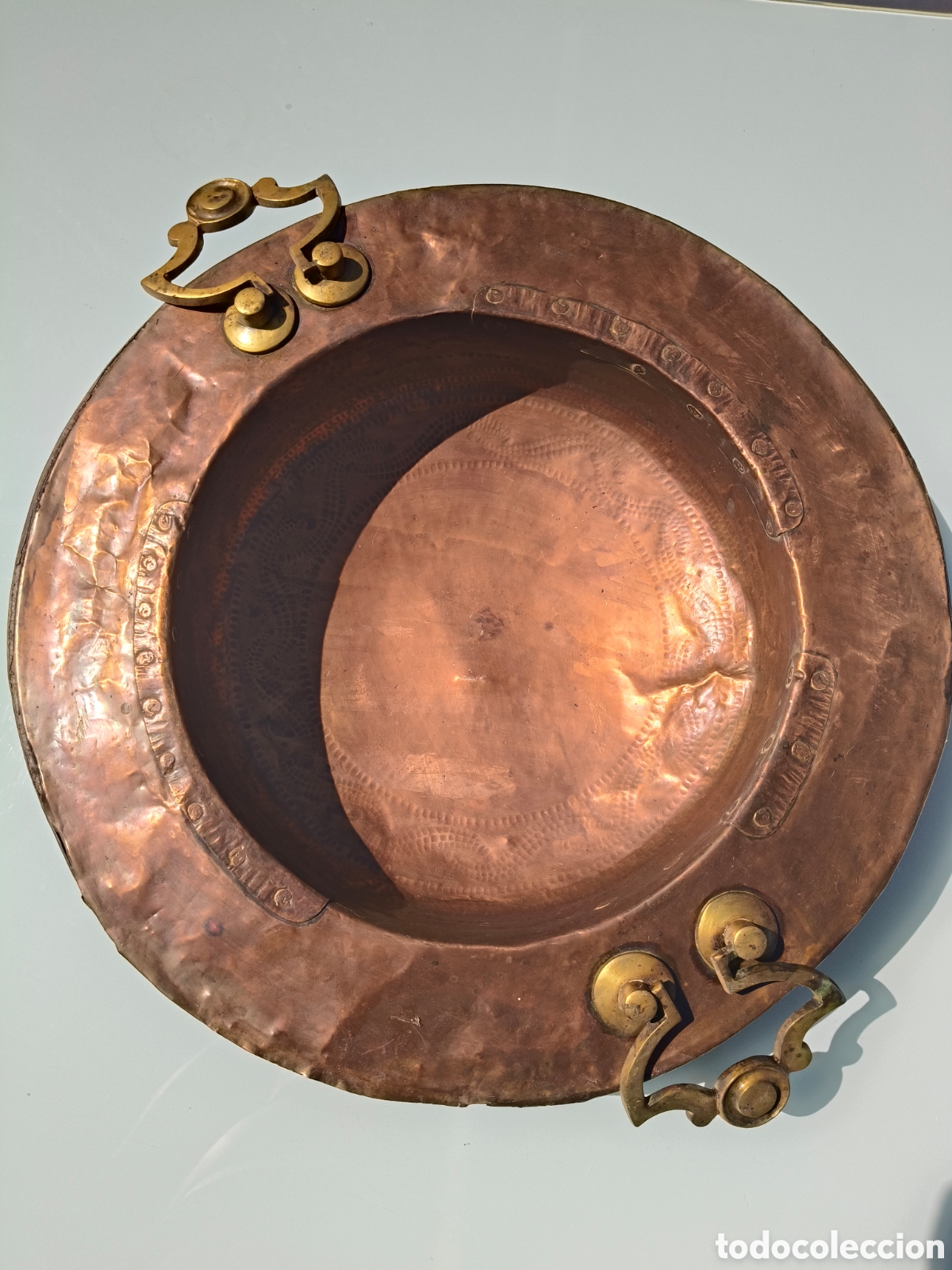 Antig&uuml;edades: Brasero antiqu&iacute;simo de bronce - Foto 2