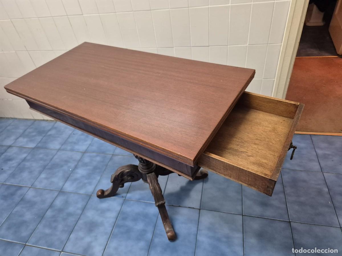 Antig&uuml;edades: Mesa para jugar a naipes - Foto 2