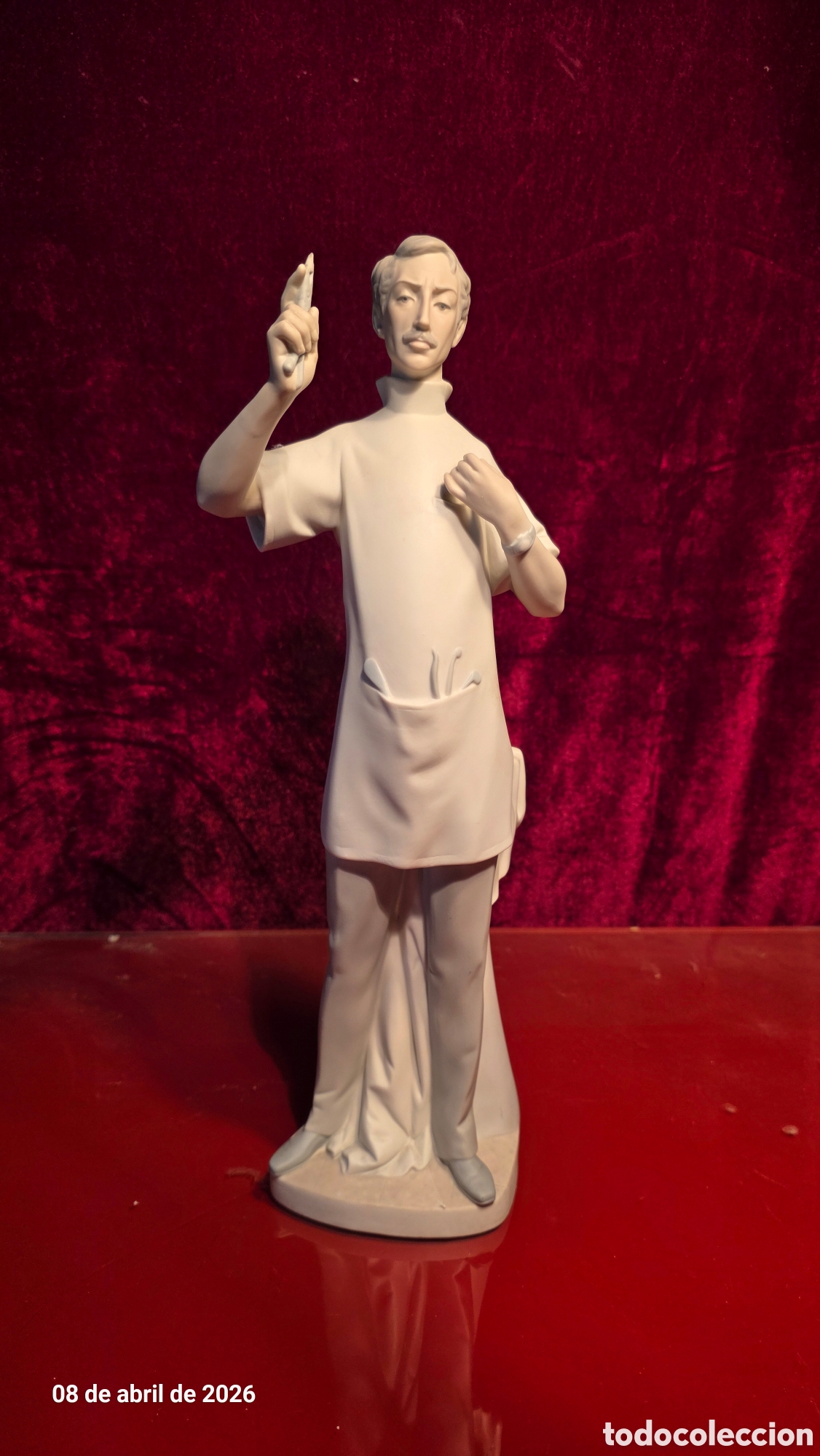 Antig&uuml;edades: Figura porcelana lladro el dentista