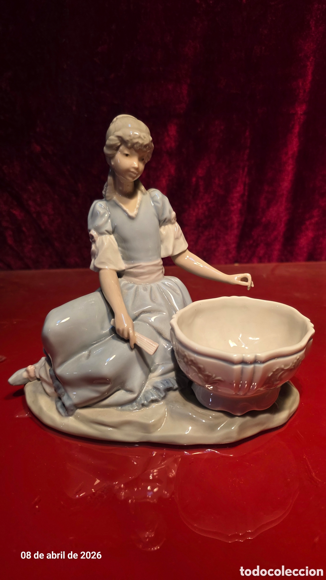 Antig&uuml;edades: Figura porcelana lladro