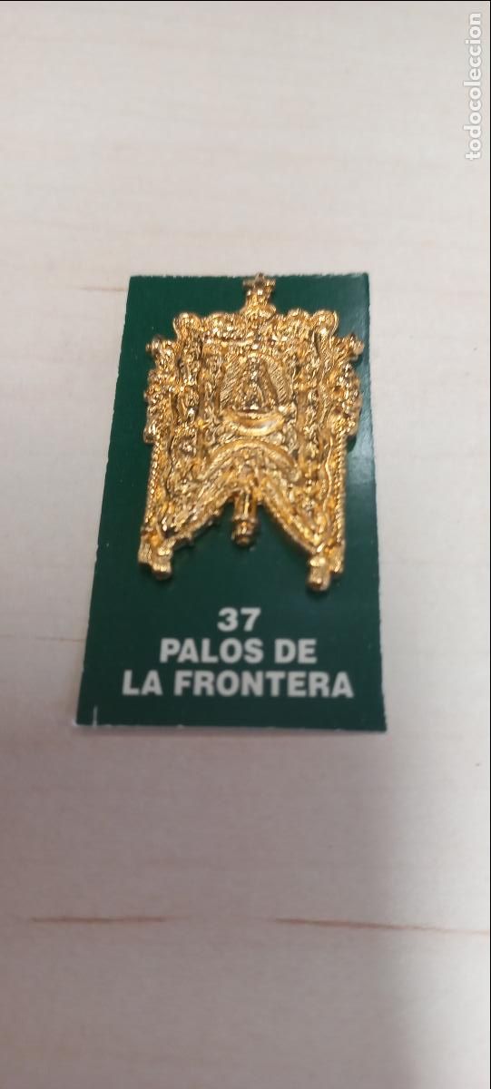 Antig&uuml;edades: PALOS DE LA FRONTERA. 37. ESTANDARTE DE HERMANDAD ROCIERA. VIRGEN DEL ROCIO. MINIATURA INSIGNIA.