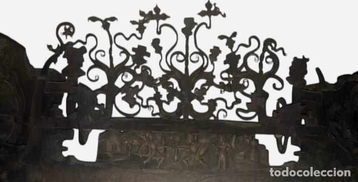 Antig&uuml;edades: FRONTAL DE CARRO SICILIANO - Foto 2