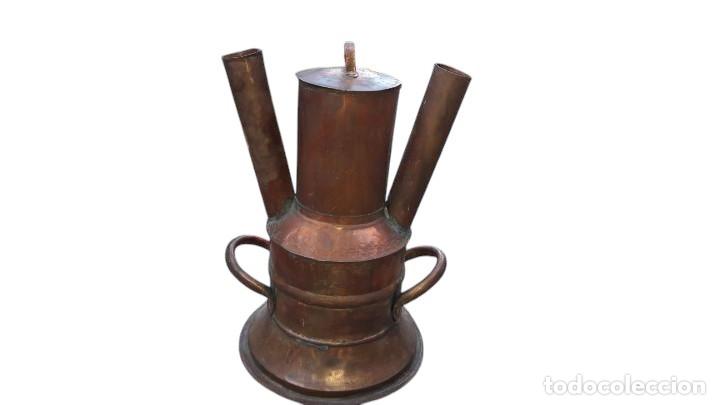 Antig&uuml;edades: ESTUFA PARA BA&Ntilde;ERA VICTORIANA S.XVI