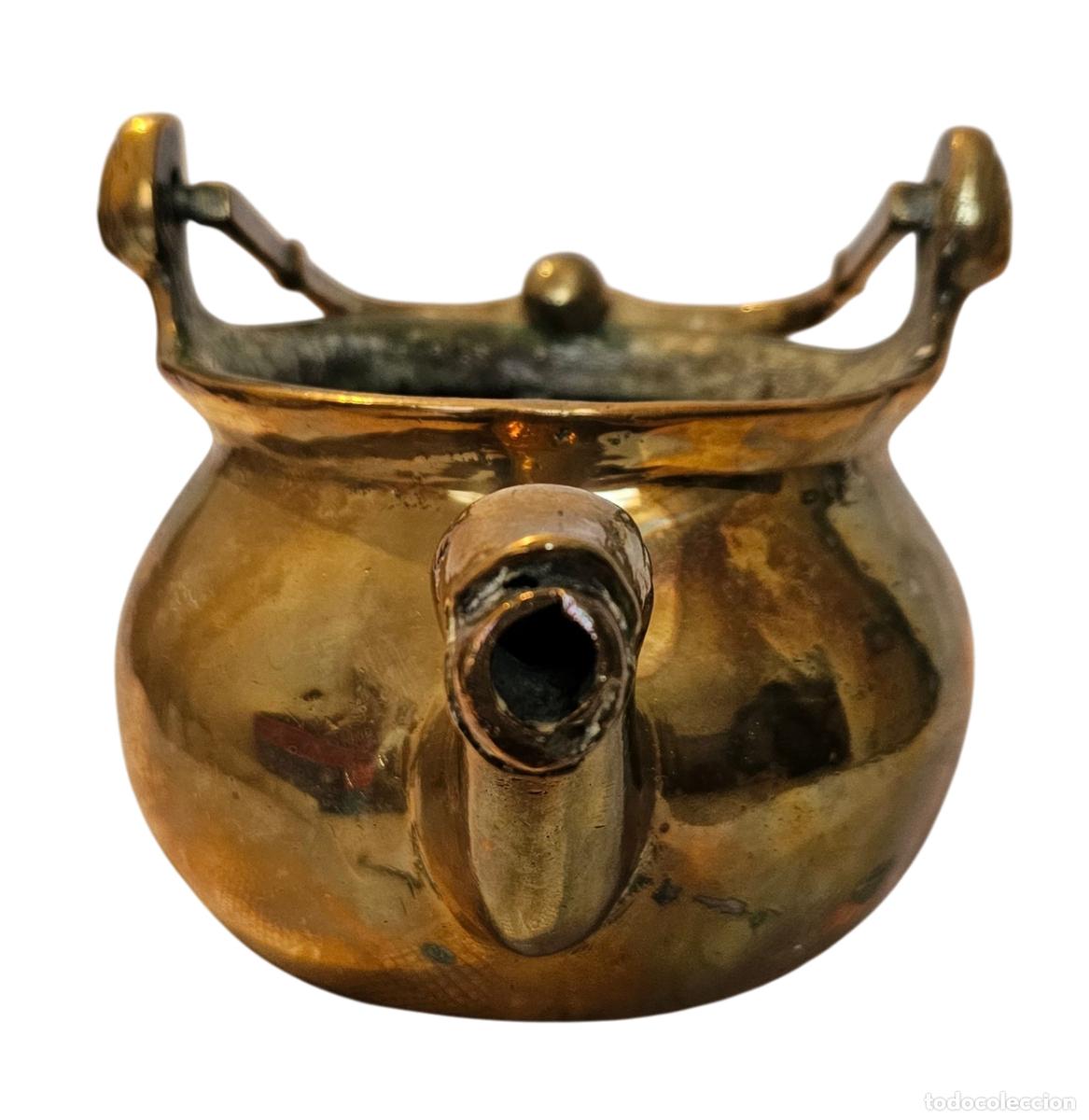 Antig&uuml;edades: LAVABO EN BRONCE 2 BOCAS - Foto 2