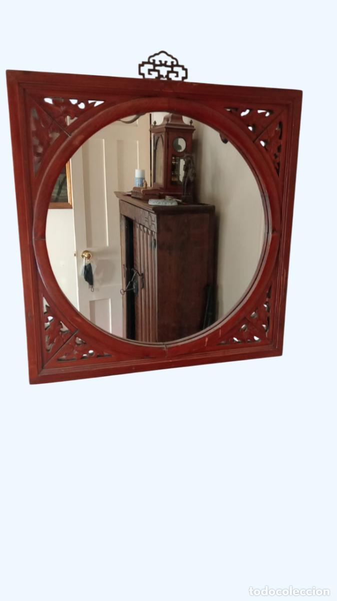 Antiguidades: ESPEJO CHINO S.XIX DINASTIA QING