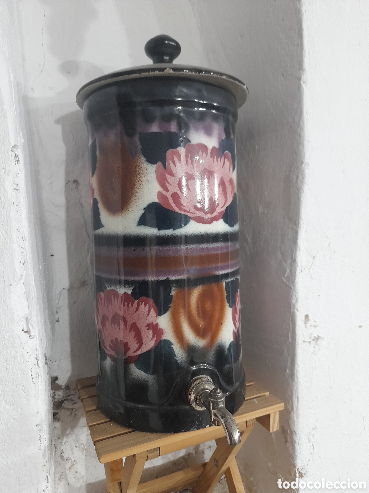 Antig&uuml;edades: Filtro de cer&aacute;mica sXIX - Foto 1