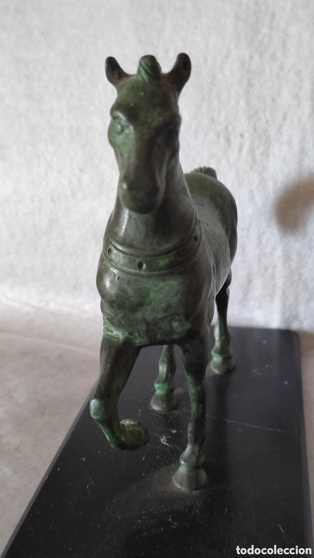 Antig&uuml;edades: Caballo de bronce siglo XIX - Foto 5