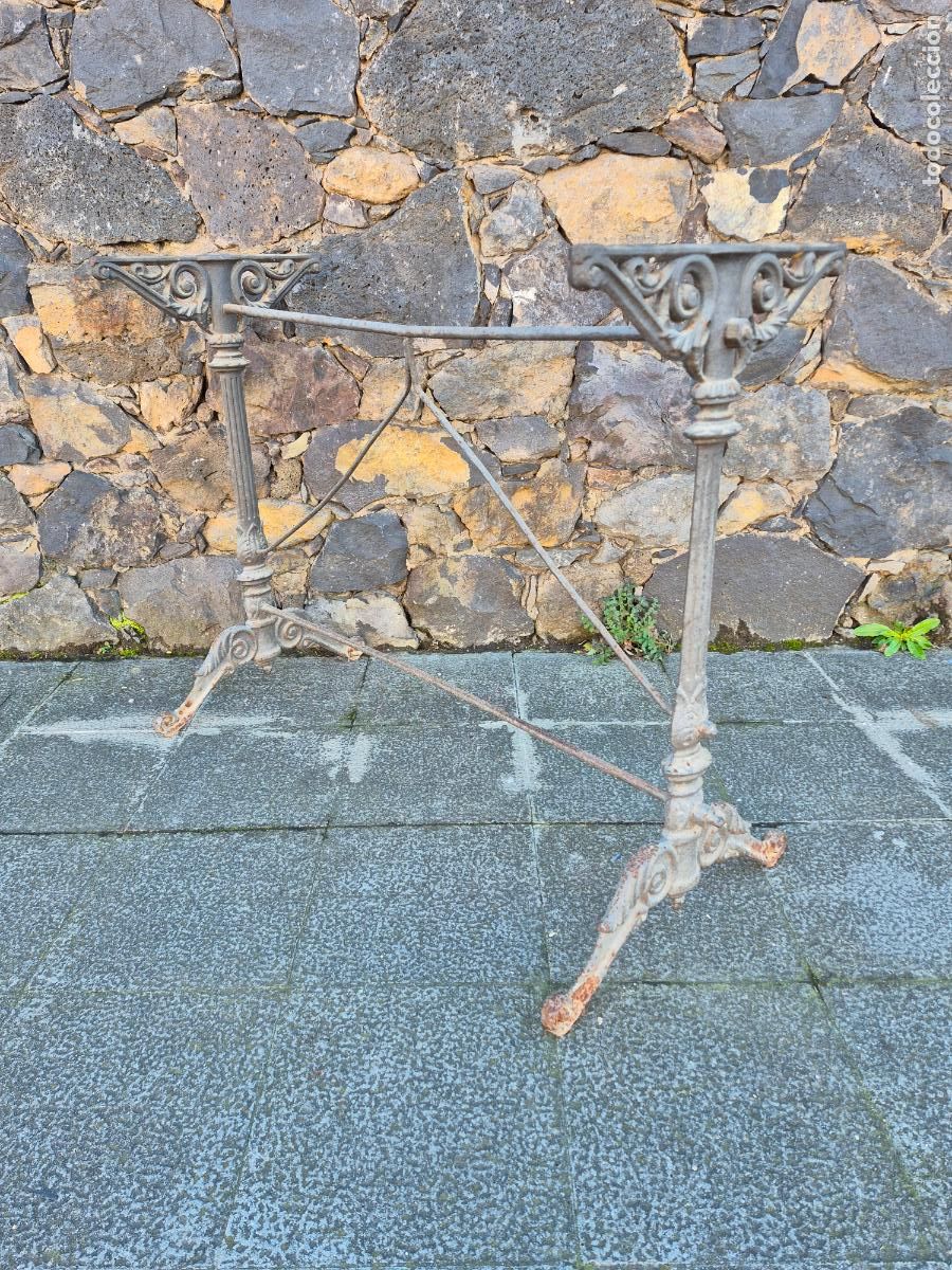 Antig&uuml;edades: Patas de Hierro Fundido - Mesa de Caf&eacute;, Bar - Ideal para Terraza, Jard&iacute;n