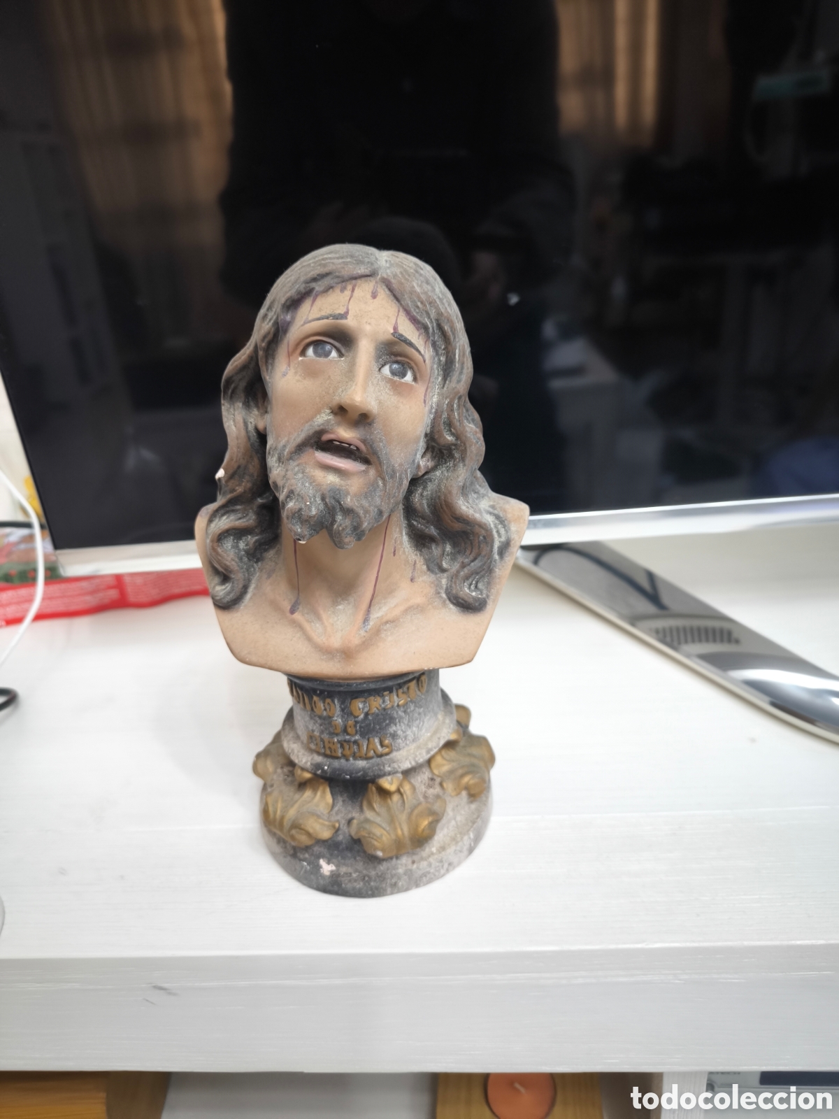 Antig&uuml;edades: Busto de cabeza de Jesucristo - Foto 1