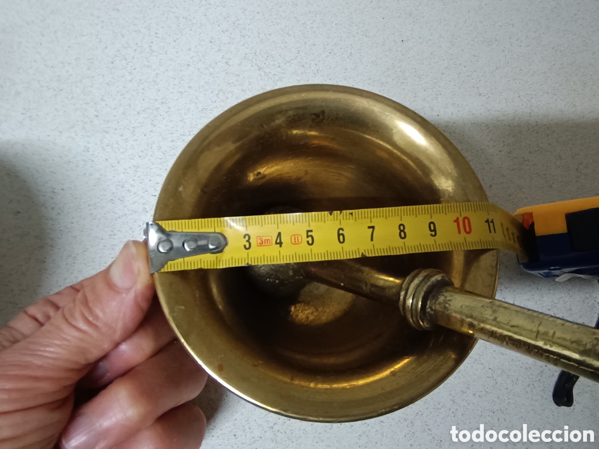 Antig&uuml;edades: Conjunto de 2 morteros bronce. - Foto 8