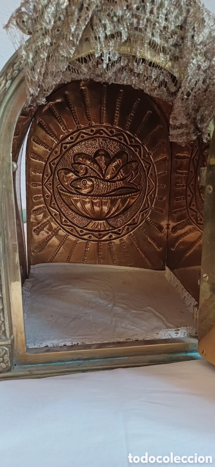Antig&uuml;edades: Sagrario original en bronce - Foto 5