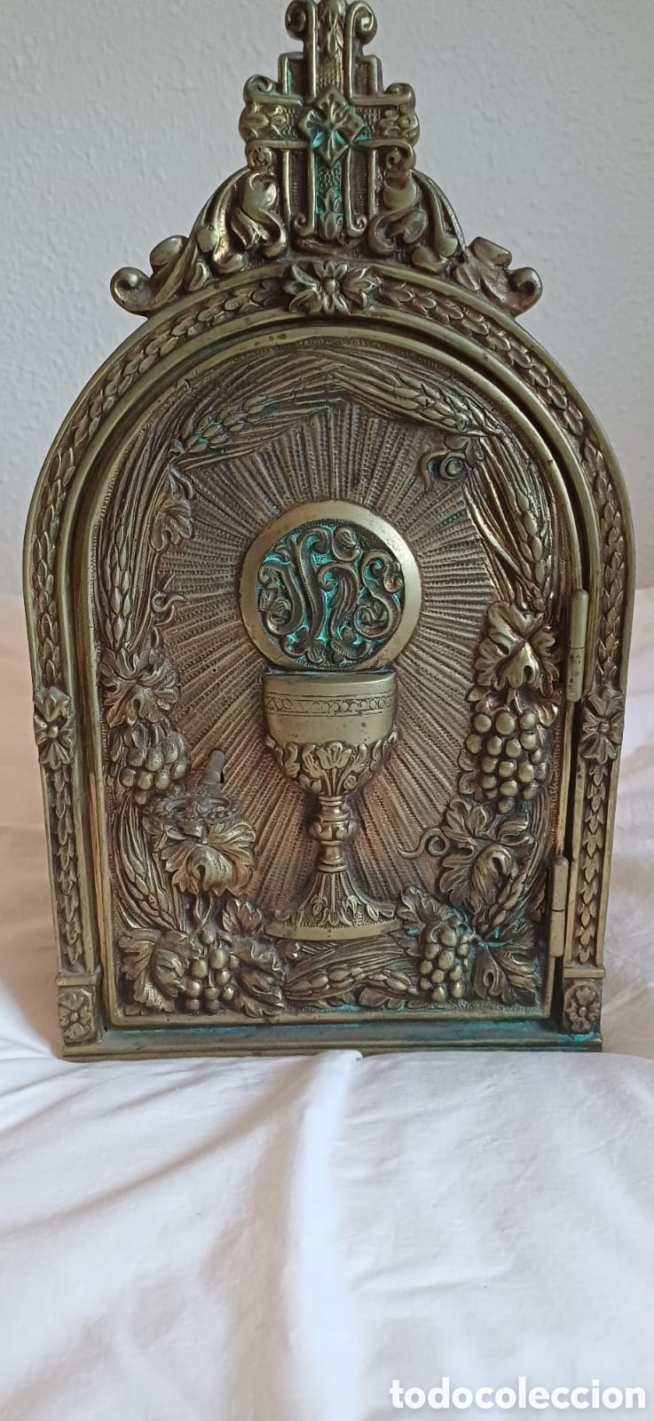 Antig&uuml;edades: Sagrario original en bronce - Foto 6