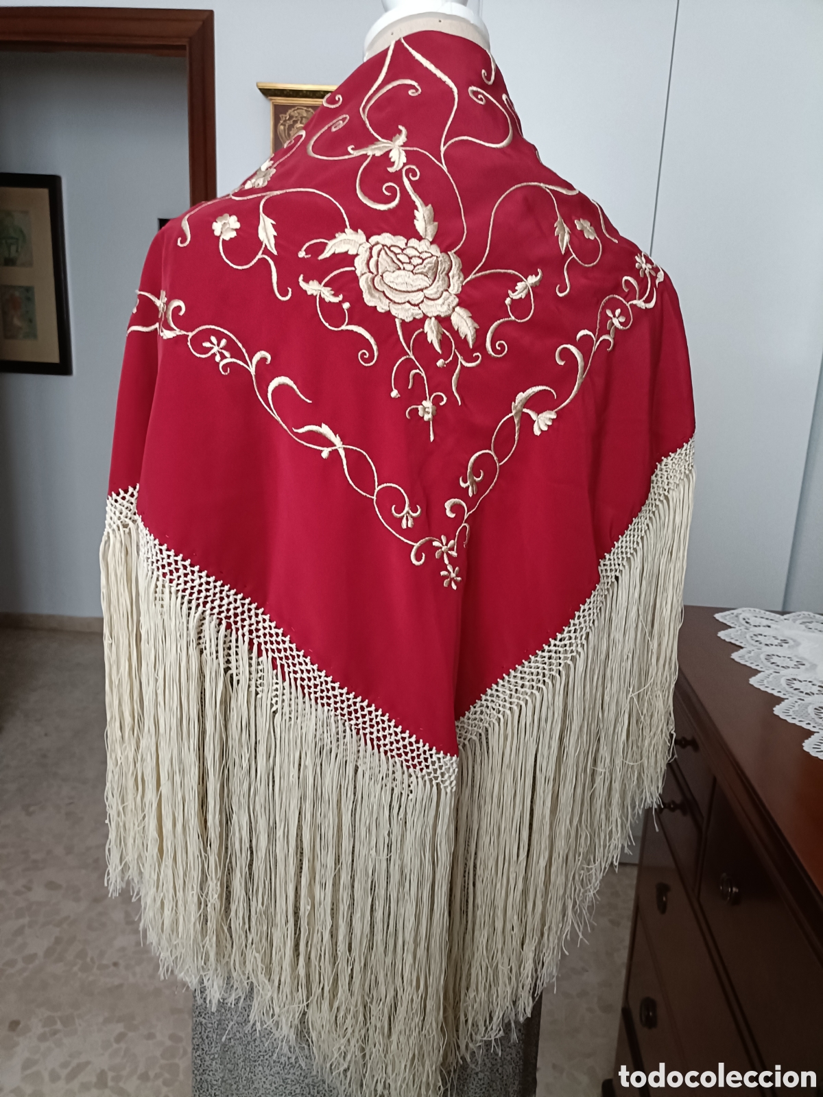 Antig&uuml;edades: Mant&oacute;cillo para flamenca - Foto 1