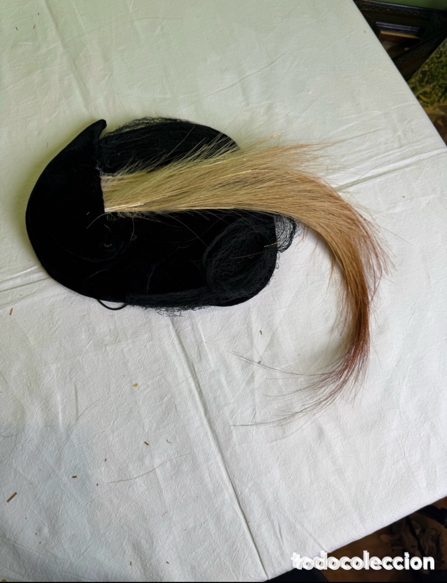 Antig&uuml;edades: Precioso sombrero dama SXIX.