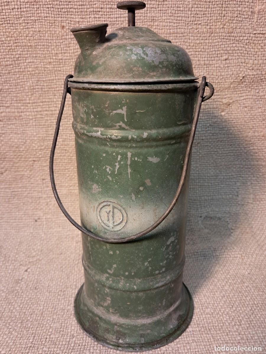 Antig&uuml;edades: LAMPARA DE CARBURO ANTIGUA - Foto 1