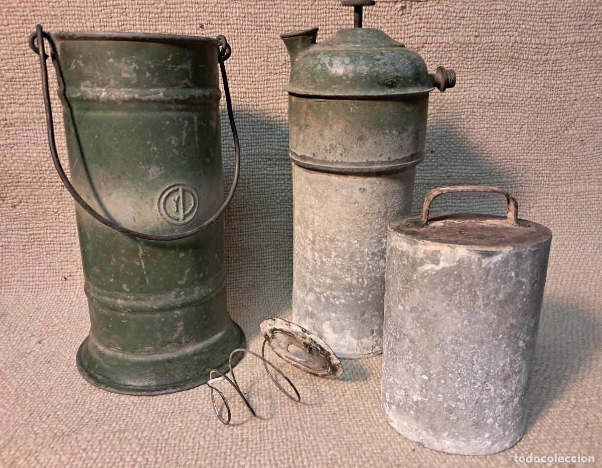 Antig&uuml;edades: LAMPARA DE CARBURO ANTIGUA - Foto 2
