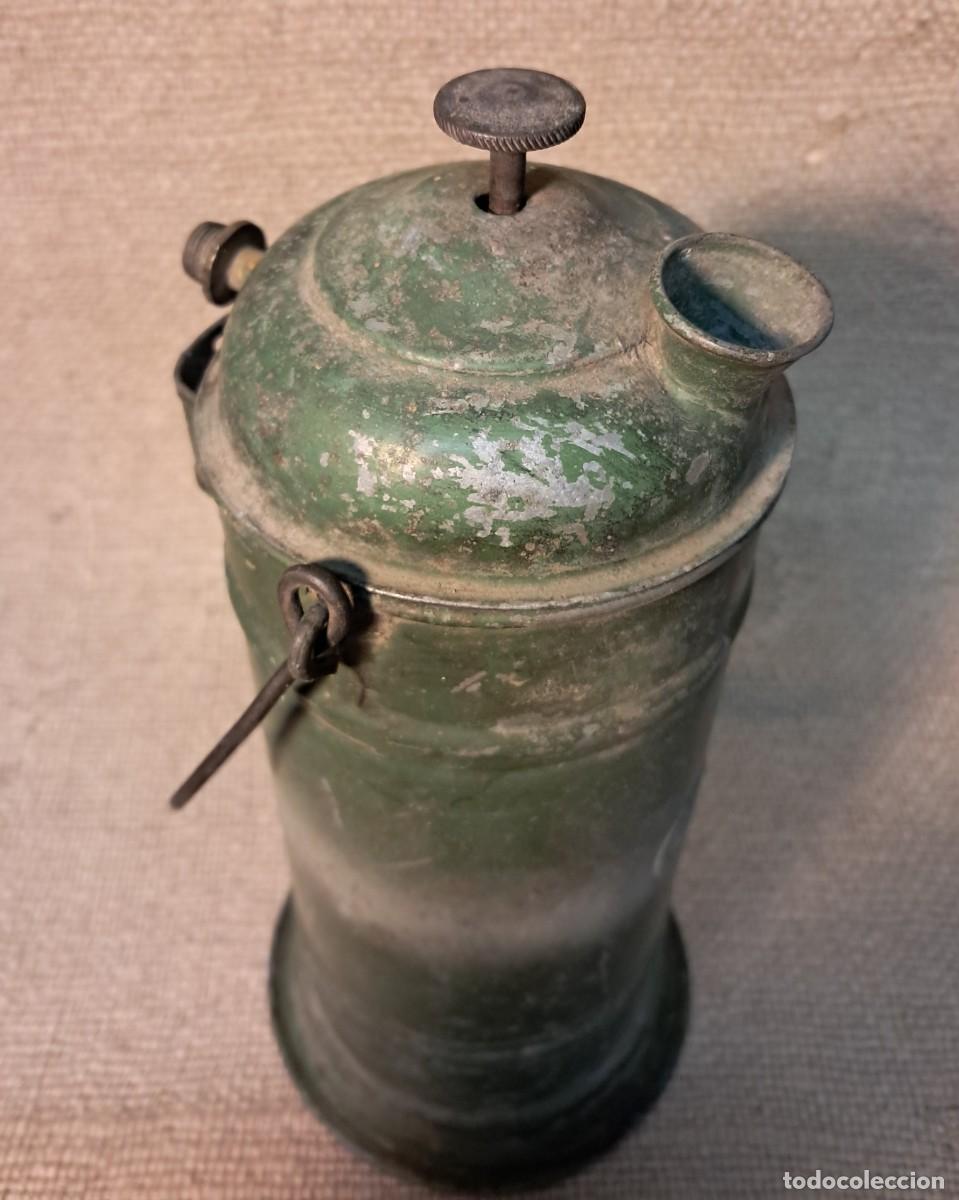 Antig&uuml;edades: LAMPARA DE CARBURO ANTIGUA - Foto 5