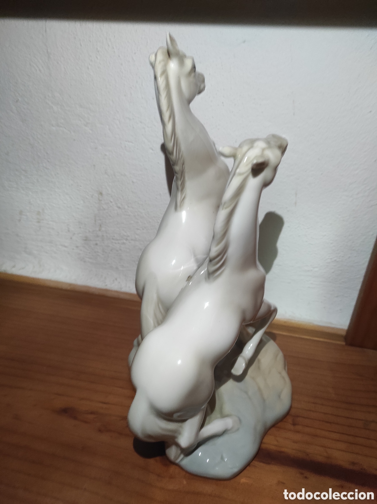 Antig&uuml;edades: Pareja de caballos Lladro. - Foto 2