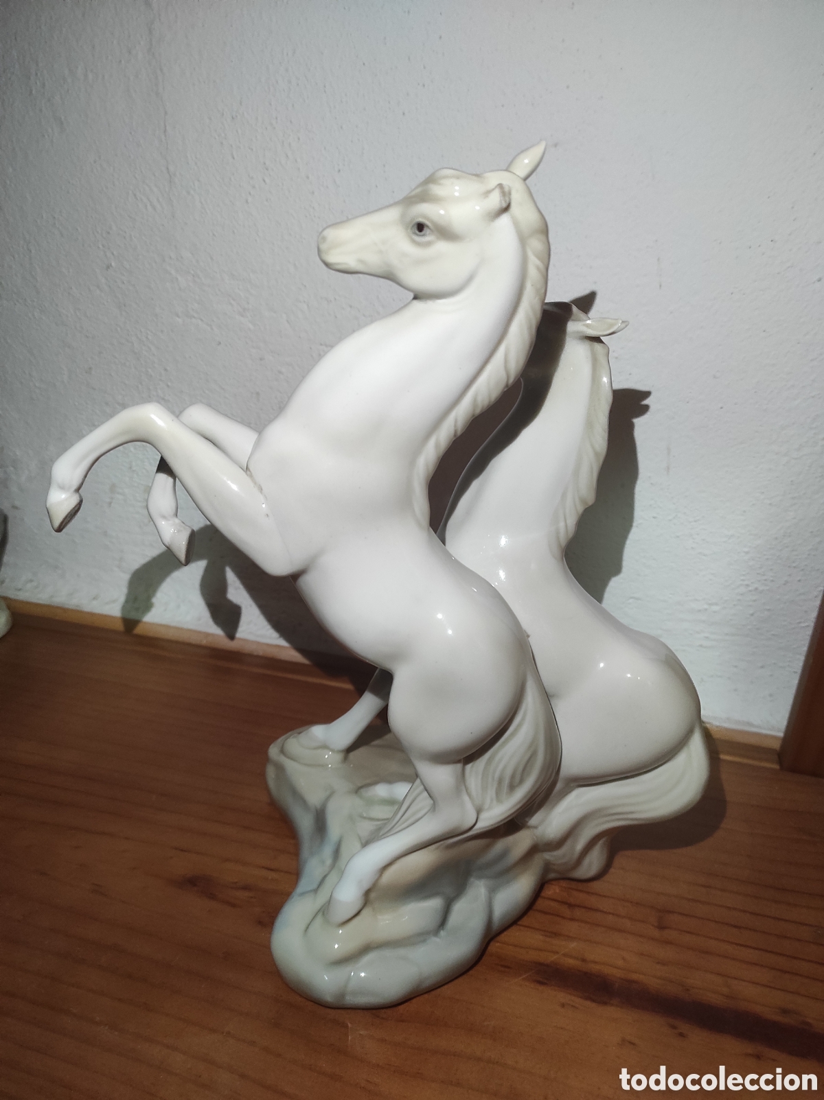 Antig&uuml;edades: Pareja de caballos Lladro. - Foto 3