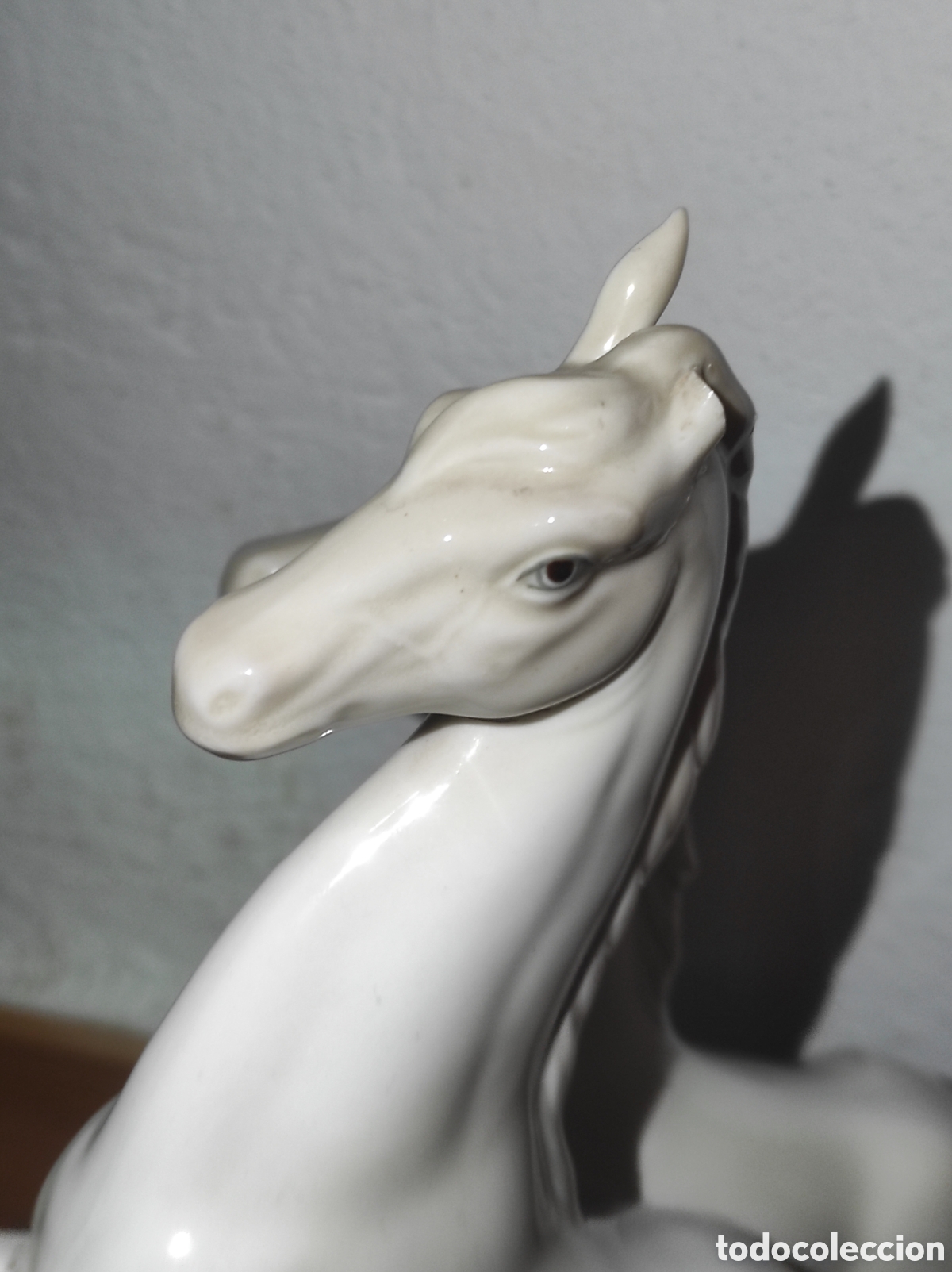 Antig&uuml;edades: Pareja de caballos Lladro. - Foto 4