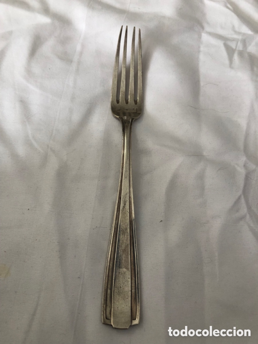 Antig&uuml;edades: Tenedor de marca Francesa Boulanger - Foto 1