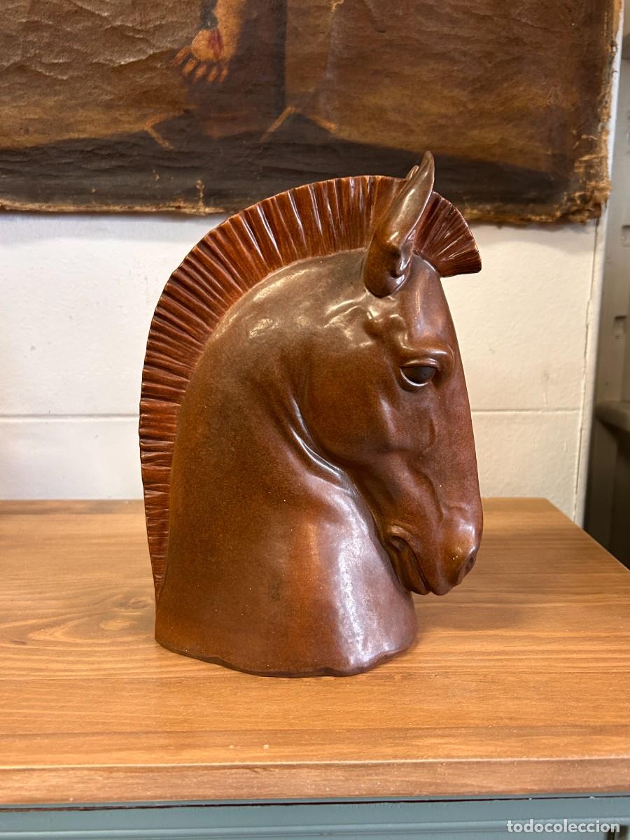 Antig&uuml;edades: Escultura Caballo de Lladr&oacute; - Foto 1