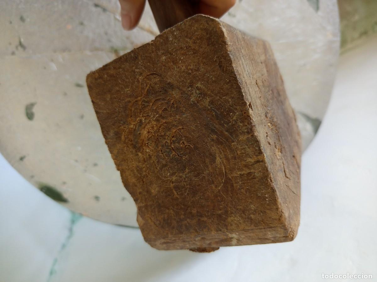 Antig&uuml;edades: Martillo mazo de madera antiguo - Foto 7