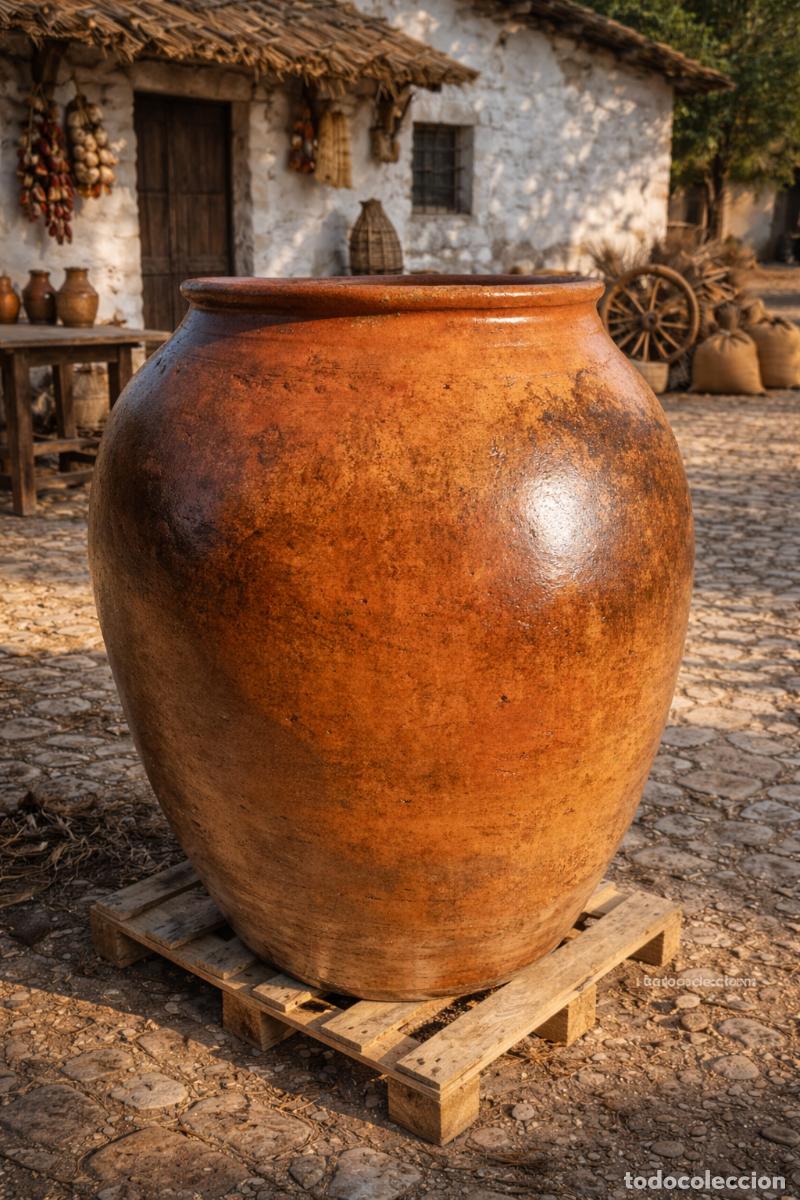 Antig&uuml;edades: TINAJA GRANDE ZONA LA MANCHA - Foto 1