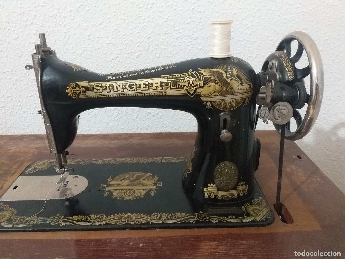 Antig&uuml;edades: MAQUINA DE COSER SINGER - Foto 1