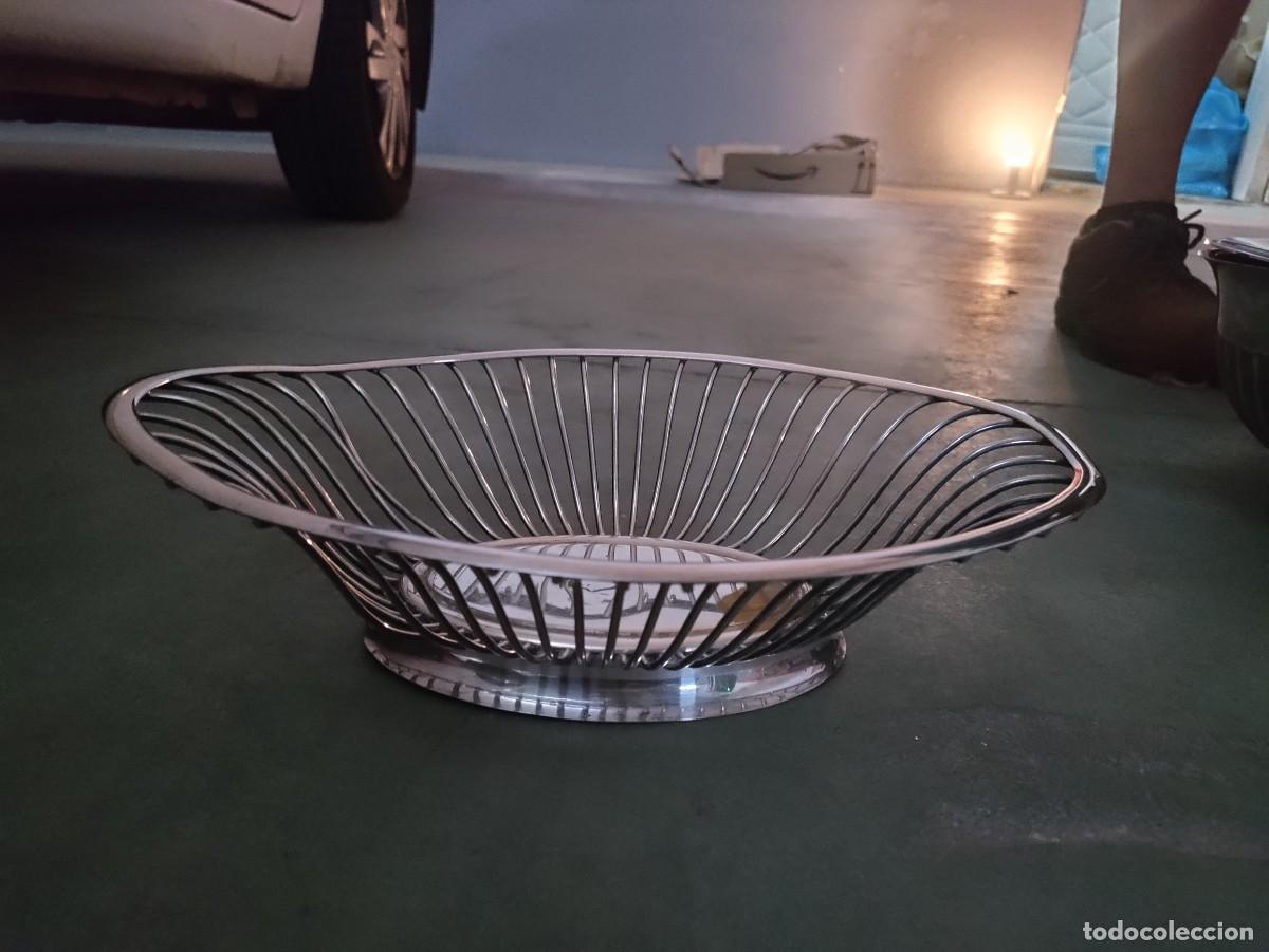 Antig&uuml;edades: Antique Silver bred basket - Foto 2