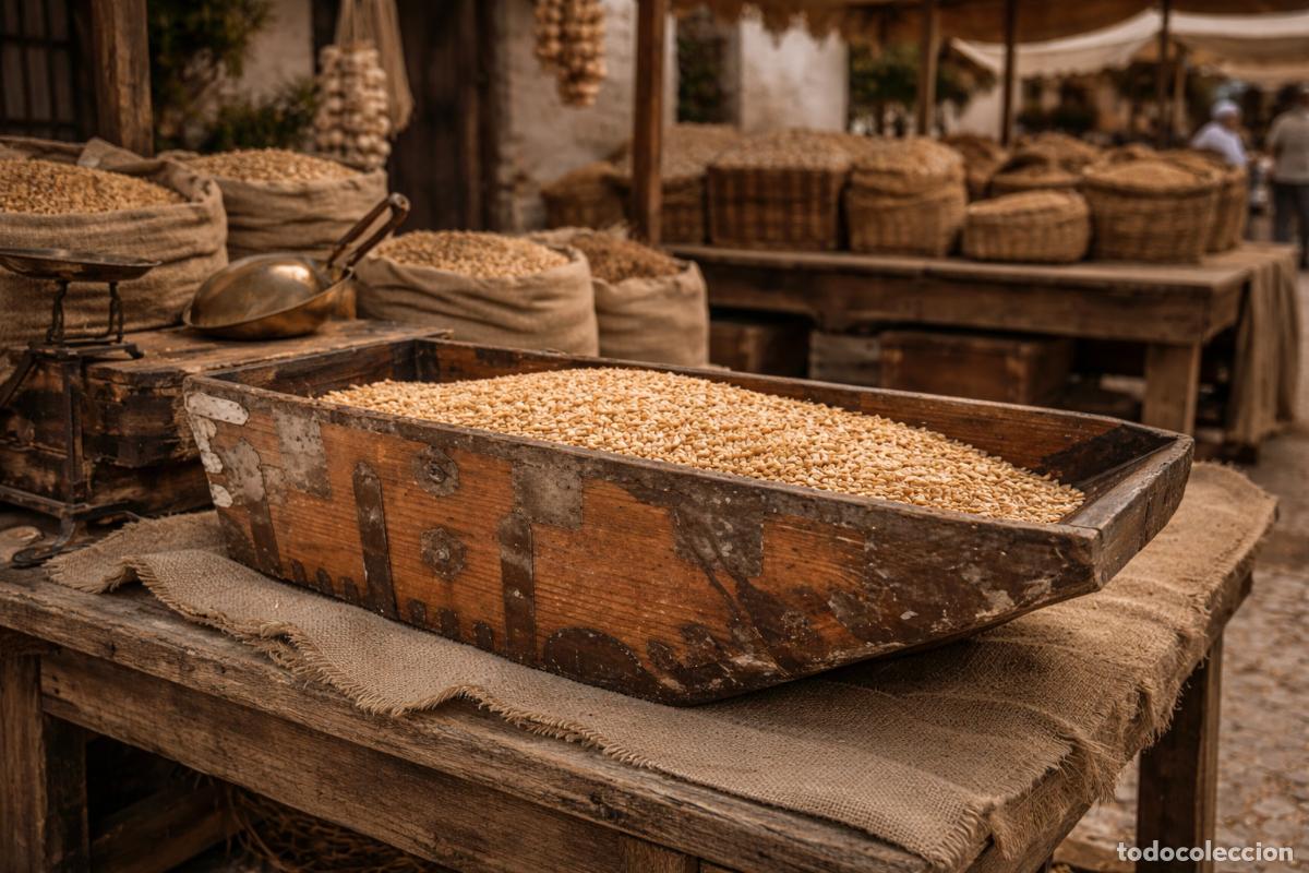 Antig&uuml;edades: Fanega herrajes perfecto estado