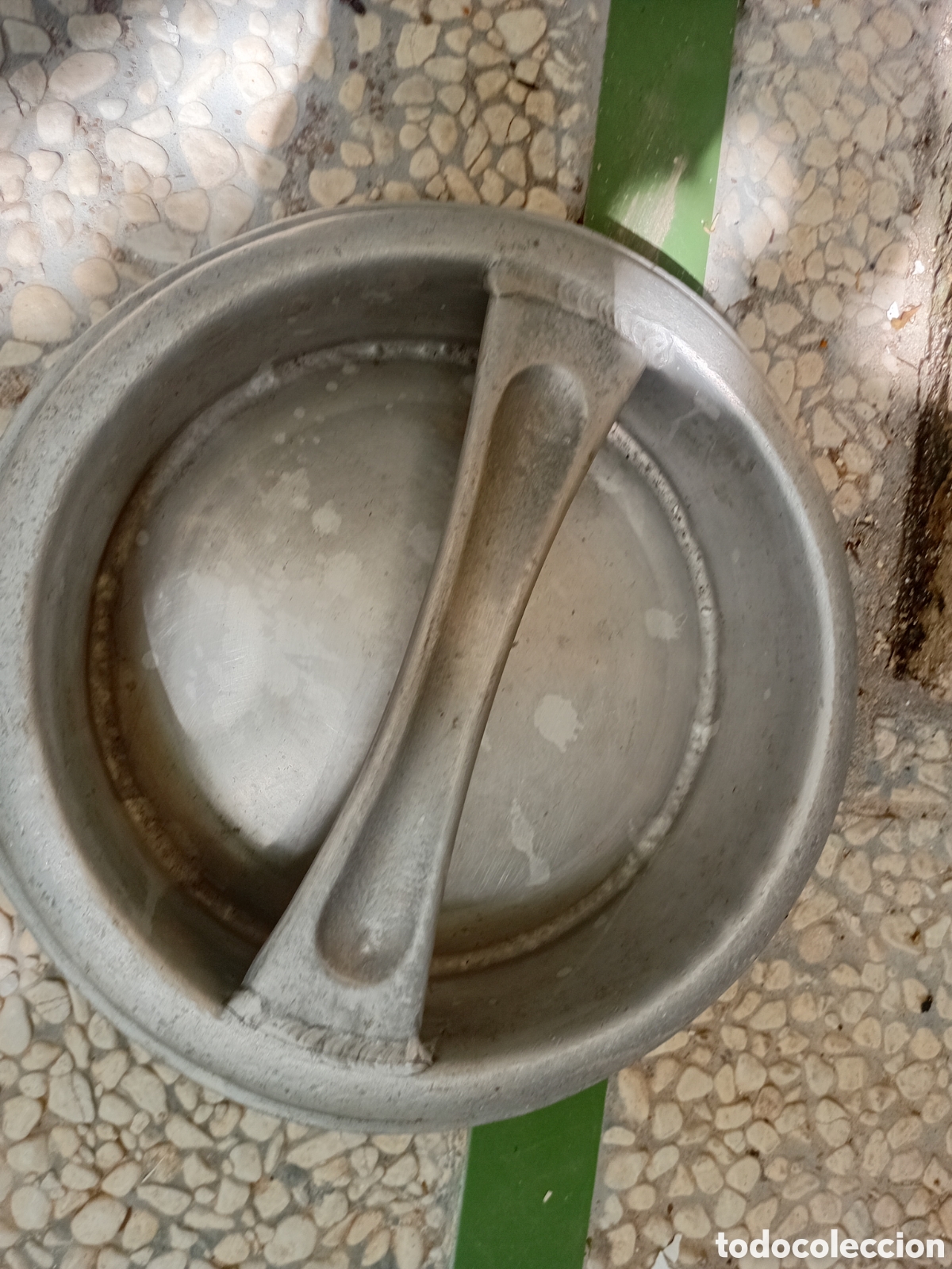 Antig&uuml;edades: CANTARA DE LECHE DE ALUMINIO - Foto 5